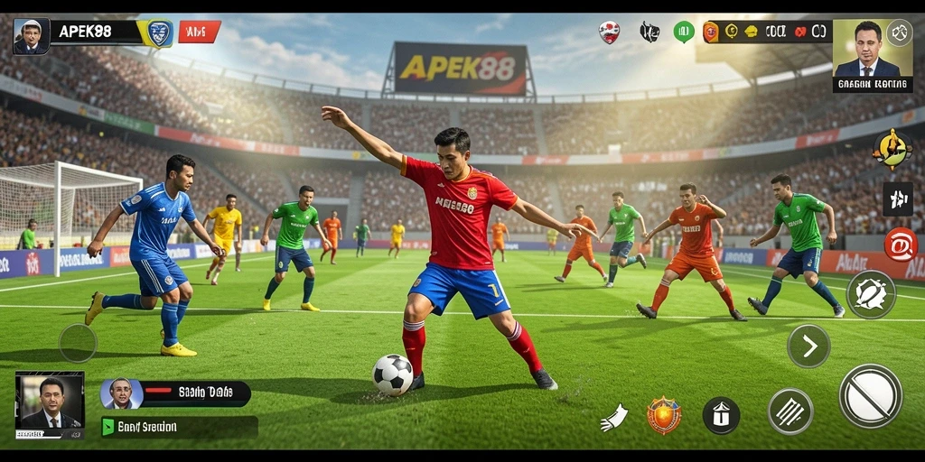 Tampilan gameplay APEK88 yang menegangkan dan interaktif.
