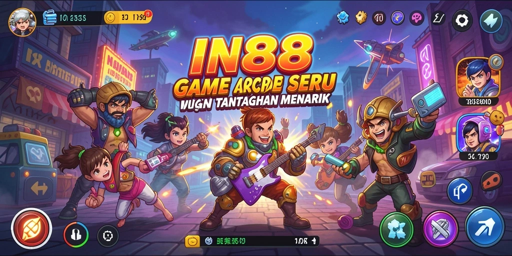 Tampilan gameplay seru pada IN88 yang penuh tantangan.