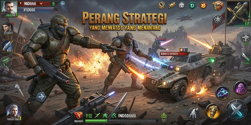 Tampilan gameplay <strong>IND666</strong> yang menegangkan dan menarik perhatian.