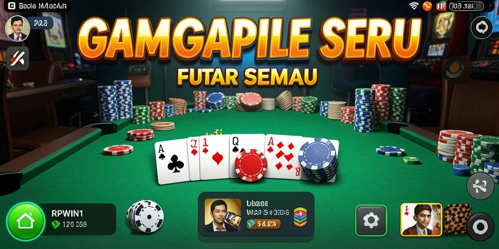 Screenshot gameplay RPWIN1 yang seru dan menantang.