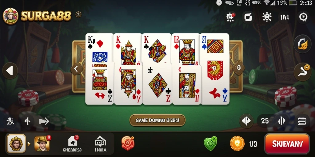 Tampilan gameplay menarik di SURGA88 dengan antarmuka yang sederhana.